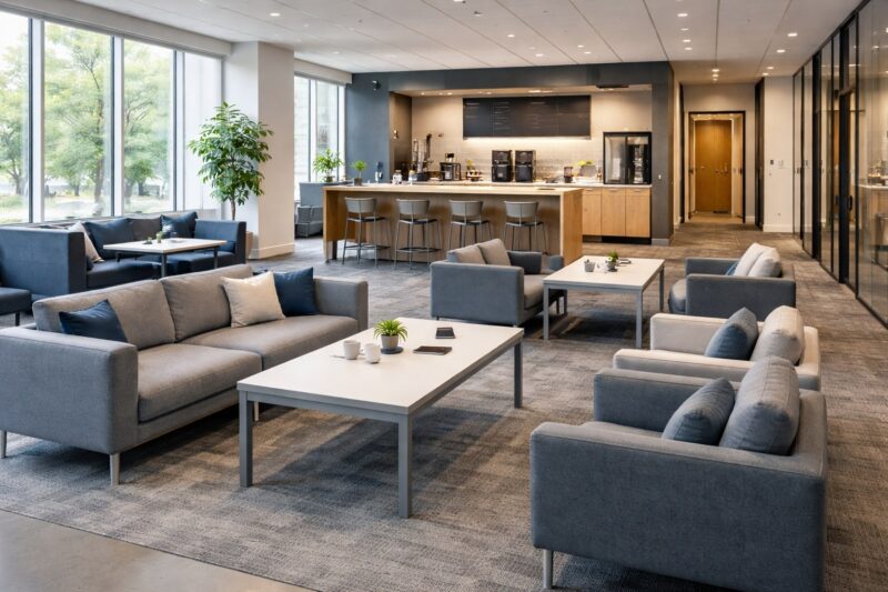 Zajedničke zone u coworking prostoru